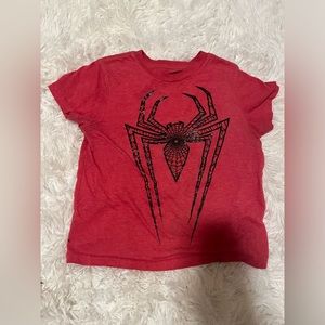 red spiderman shirt, size : xs